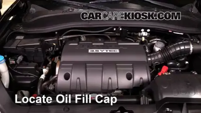 2013 Honda Ridgeline RTL 3.5L V6 Aceite Agregar aceite